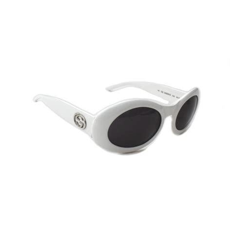 gucci white sunglasses